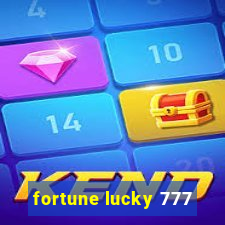 fortune lucky 777